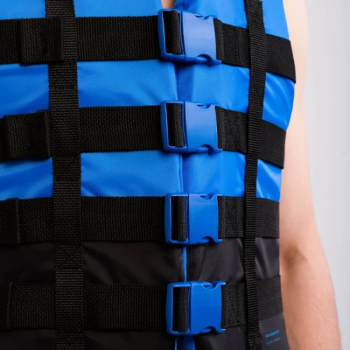 Jobe 4 Buckle Life Vest Blue 4 Jobe 4 Buckle Life Vest Blue - Image 4