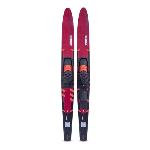 Jobe Allegre Combo Waterskis Red 1 Jobe Allegre Combo Waterskis Red