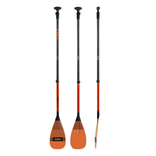 Jobe Fiberglass SUP Paddle Orange 3-Piece 1 Jobe Fiberglass SUP Paddle Orange 3-Piece