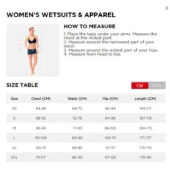 Jobe Sofia 3/2mm Wetsuit Women Vintage Teal -WaveX Pro Outlet Store jobe ladies wetsuit size guide 500x500 3