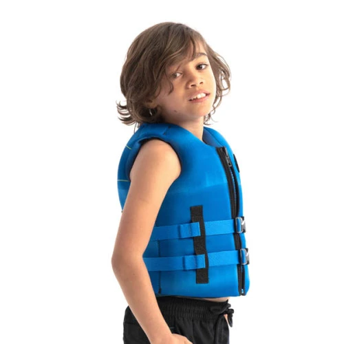 Jobe Neoprene Life Vest Kids Blue 4 Jobe Neoprene Life Vest Kids Blue - Image 4