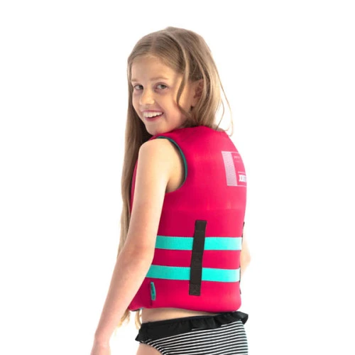 Jobe Neoprene Life Vest Kids Hot Pink 2 Jobe Neoprene Life Vest Kids Hot Pink - Image 2